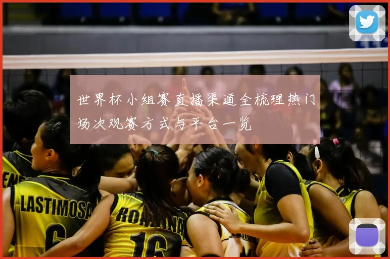 世界杯小组赛直播渠道全梳理热门场次观赛方式与平台一览
